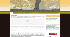 Desktop Screenshot of galwaybarnawoods.com